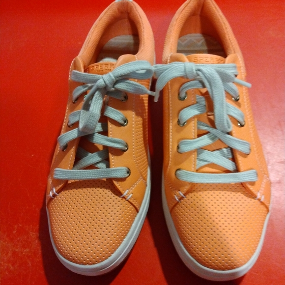 Sperry Shoes - SPERRY Orange Sneakers 11